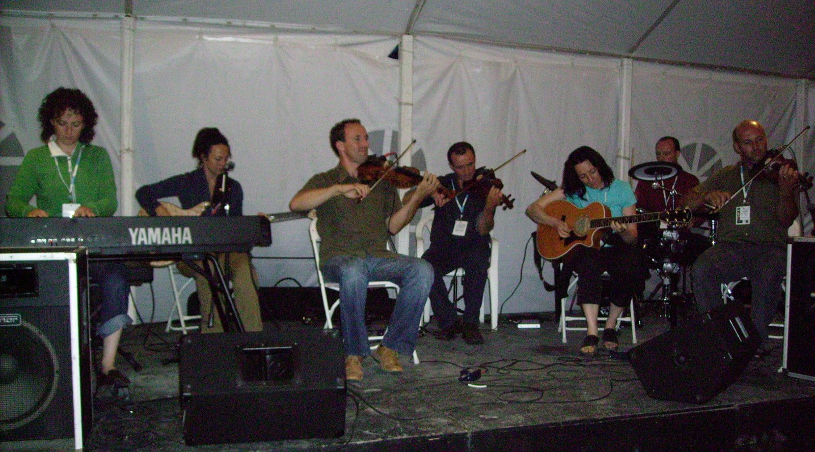The very first Leahy Music Camp at Viamede Resort, July 2006.